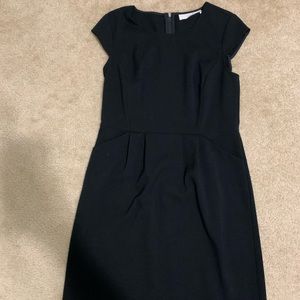 The Loft Black Dress with Pockets